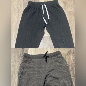 Lot of 2 Gray Sweatpants